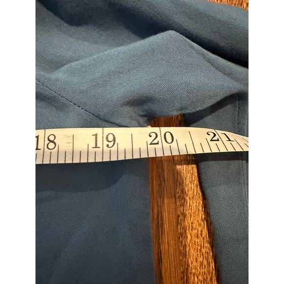 Michael Stars Women's Off Shoulder Boho Style Top – Blue, Size Small - Picture 7 of 9